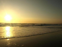 Golden Sunset on Mendocino coastline